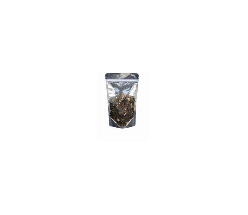 SAC EN ALLUMIUM FACE TRASPARENT 18*26